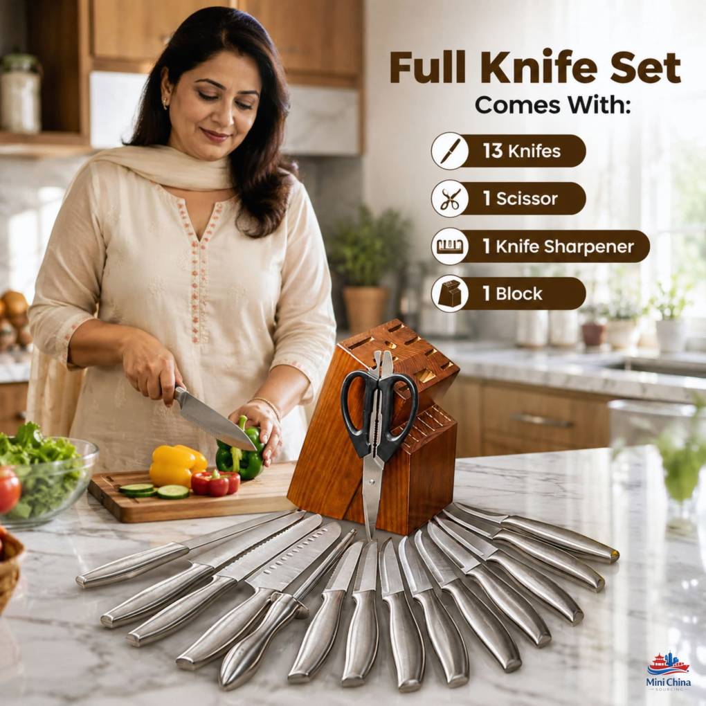 প্রিমিয়াম কোয়ালিটির Knife Set