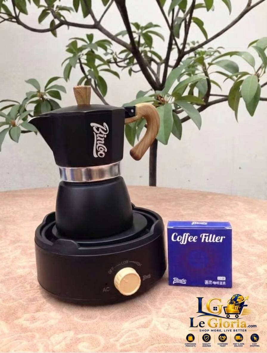 Bincoo Electric Moka Pot Set।
